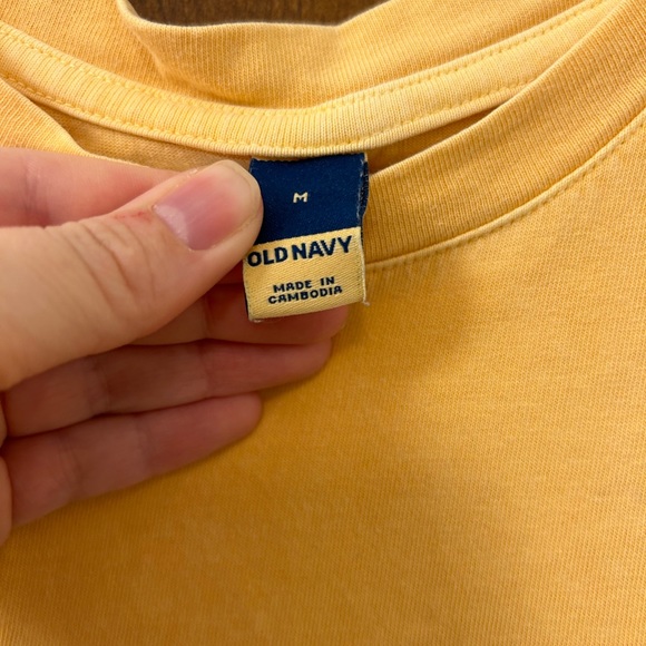 Orange beach dress with pockets. - Picture 2 of 3